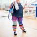 Ancrina Knee-High Compression Stockings for Women - 15-25 mmHg Open Toe Toeless Support Socks in Rainbow Colors Large 3XL-4XL Calf Width - Buy Online on GoSupps.com