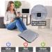 Flintronic Electrically Heated Foot Warmer - Fast Heating Pillow with Massage Function 3 Settings Ultra-Soft Flannel for Men & Women - Buy Online on GoSupps.com