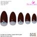 Bling Art Almond False Nails Fake Stiletto Gel Glitter Glossy Acrylic Long 24 Tips Glue (Crystal Passion) - Buy Online on GoSupps.com