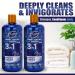 Men's 3-in-1 Body Wash Shampoo Conditioner Combo - Shower Gel for Body, Hair & Face - Paraben & Sulfate Free - 2 Pack - Buy Online on GoSupps.com