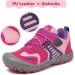 Mishansha Kids Hiking Shoes - 9.5 Toddler Rose Purple - Lightweight Sneakers for Outdoor Activities - Buy Online on GoSupps.com