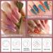 Acrylic Nail Kit: Lavender Violets 12 Colours Nude Pink Glitter Set for Nail Extension - Beginner Kit - Buy Online on GoSupps.com