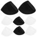 Healeved 4Pairs Shoulder Pads for Women Nonslip Shoulder Pads for Costumes Reusable Washable Shoulder Pads for Fashion for Shirts