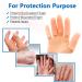 JKcare Large Silicone Finger Sleeves - 10 Pack for Trigger Finger, Arthritis, Corns, Calluses - Finger Support & Pain Relief - Buy Online on GoSupps.com