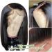 AKCSWO 10 Inch Human Hair Frontal Bob Wig | 150% Density Black Lace Front Short Bob Wig | Pre-Plucked Straight Hair - Buy Online on GoSupps.com