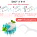 Yikaomai Dental Floss Sticks - Y-Shape One-Way Tooth Cleaner (300PCs) | Premium Dental Care for a Healthier Smile - Buy Online on GoSupps.com