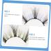 FRCOLOR 3 Pairs False Eyelashes False Lashes Colored Lashes Fake Lashes for Party Colored Eyelashes Fake Eyelashes Colored Fake Lashes False Eyelash for Women Cosplay Imitation Set - Buy Online on GoSupps.com