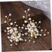 FRCOLOR Bridal Barrettes Elegant Hair Clips Hair Jewelry Handcraft Hair Clip Delicate Hair Clip Hair Barrettes Hair Pin Wedding Hairpins Pearl Hairpins Shell Headgear Girl Child - Buy Online on GoSupps.com