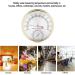 Dioche Sauna Thermometer - Metal Dial Indoor Hygrometer for Sauna Room Accessories | Accurate Humidity & Temperature Measurement - Buy Online on GoSupps.com