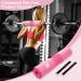 ANERTE Pink Barbell Pad for Squats, Lunges, Hip Thrusts - Fits Standard & Olympic Bars - Buy Online on GoSupps.com