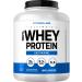 Fitness Labs Whey Protein Powder Unflavored | 5 lbs | 80 oz | Easy Mix Ultimate Supplement | Non-GMO Gluten Free