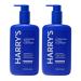 Harry s Hydrating Facial Cleanser for Men Gentle Face Wash with 10% Glycerin Dermatologist Tested 9 Fl Oz 2 Pack