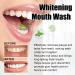 Coconut Mint Mouthwash for Whitening Teeth & Fresh Breath | Gum Care Set + Tongue Scraper | 100 ml - Buy Online on GoSupps.com
