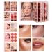 Palette De Maquillage Pour Les Yeux Paillettes Fusionnables Haute Pigmentation Palette De Maquillage Pour Couleur L vres Et Paupi res Pour Filles Ados Anniversaire No l F te Vacances