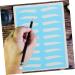 Housoutil 8 Pairs Eyebrow Makeup Tool Card Eyebrow Training Tool Eyebrow Practice Skin Material Unibrow - Buy Online on GoSupps.com