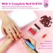 Saviland 60 PCS Dip Powder Nail Kit with Nail Drill | 30 Colors Dipping Powder Starter Kit for French Nail Art | Long-Lasting Formula | Keratin Infused | Manicure Set - Buy Online on GoSupps.com