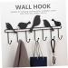 BUGUUYO Decorative Hook Sundry Door Hooks Clothes Hat Hook Wall Coat Hat Hooks Bathroom Door Iron Towel - Buy Online on GoSupps.com