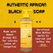 Alaffia Authentic African Black Soap - Tangerine Citrus 16 fl oz | Natural Skincare - Buy Online on GoSupps.com
