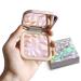 PINK GOLD Highlighter Makeup Palette - Shimmer Contour Powder for Brightening & Long-Lasting Illumination with Mirror - Cheek Highlighter Makeup - Buy Online on GoSupps.com