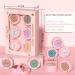 Glitter Eyeshadow Palette - 6 Highly Pigmented Smoky Metallic Shades | Long Lasting & Moisturizing | Perfect for Glam Looks - GEYE-080 - Buy Online on GoSupps.com