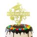 Congratulation 2024 Graduation Cake Topper Gold Glitter Congrats Grad Cake Picks for 2024 High School/College/Senior Graduation Party Glitter Decorations
