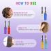 Temporary Hair Colour Hair Chalks for Girls 8 Coloured Hairspray Hair Dye Comb Temporary Hair Colour Washable for Kids Men and Woman Birthday Makeup Halloween Christmas Cosplay Party - Buy Online on GoSupps.com