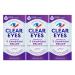 Clear Eyes Eye Drops, Complete 7 Symptom Relief, 0.5 Fl Oz (Pack of 3) 7 Symptom Relief 1.5 Ounce