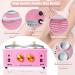 Professional Double Wax Warmer Machine for Hair Removal | Electric Wax Heater for Paraffin Spa | 100 Waxing Cloth & 50 Wooden Sticks | Pink - Buy Online on GoSupps.com