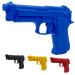 PFG Flexible Hard Plastic Rubber Combat Training DummyGun Sets for Martial Arts 1-25 PCS Blue 1