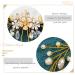 Fairvir Silver Glittering Rhinestone Flower Hairpins for Bride - Pearl Hair Jewelry for Women & Girls (2 Pieces Gold) - Buy Online on GoSupps.com