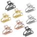 Small Hair Clips Akamino Metal Hair Claw Clips Hair Accessories for Women Half Bun Hairpins for Thick - 8 Pack