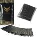 Pure Vie 100 Pieces Disposable Lip Brushes Lipstick Gloss Wands Applicator Makeup Tool Kits Black - Buy Online on GoSupps.com