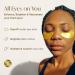 Plantifique 24K Gold Under Eye Masks - Anti Wrinkle Patches for Dark Circles & Puffiness (20 Pairs) - Buy Online on GoSupps.com