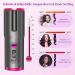 Hair Curler Laboo Cordless Automatic Hair Curler Fast Heating Ceramic Barrel with Adjustable Temperature 5000mAh Battery Timer LCD Display Portable Home Travel Hair Styler (Gray) - Buy Online on GoSupps.com