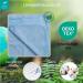 Urban Kanga Baby Bath Poncho with Hood | Two-Sided Crystal Blue Poncho for Children 1 Year - International Shipping - Buy Online on GoSupps.com