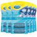Scholl Velvet Smooth Express Pedi Crystal Diamonds Exfoliating Grain 2 Replacement Rolls 2 Count (Pack of 1)