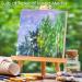LotFancy Cradled Wood Panels 8x8 - 6 Pack for DIY Painting Craft | Square Wooden Canvas Boards - 9 Primed Canvases, 1 Tape Roll - Buy Online on GoSupps.com