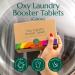 Buy Cleanomic Oxy Laundry Booster Tablets - Color Safe Bleach & Stain Remover (25 Count) for Bright Fresh Laundry International Shipping Available - Buy Online on GoSupps.com