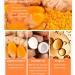 Buy Ginger Bar Soap & Turmeric Soap - Skin Cleansing Moisturizing Revitalizing | Eco-Friendly Soap Saver Bags Included | International Shipping - Buy Online on GoSupps.com