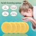 50 Pcs Compressed Facial Sponges | Cellulose Cleansing Sponge Pad | Exfoliating & Reusable for Makeup Removal and Skincare - Buy Online on GoSupps.com
