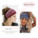 Metyond Stretchy Headbands for Women - Set of 6 Soft Headbands for Yoga, Non Slip Grip, Perfect for All Activities and Hair Types - Flower Cashew Design - 6 pc Headband Set - Buy Online on GoSupps.com