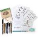 Wildflower Art Studio Brush Lettering Calligraphy Kit - Beginner Starter Set with Instruction Book and Supplies - Perfect Gift for Kids, Teens, Adults - Buy Online on GoSupps.com