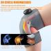 Rejuvaknee Advanced Knee Relief Massager Multi-functional Heated Device | 5 Heating & 3 Massage Modes for Joint Pain Relief | Grey - Buy Online on GoSupps.com