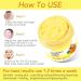 THNKSTAPS Facial Tonmask - Turmeric Detox Face Mask for All Skin Types | Oil Control Blackhead Removal & Pore Shrinking - Buy Online on GoSupps.com