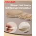 Women Heel Inserts - 6 Pairs Heel Protectors & Cushions for Loose Shoes - Prevent Heel Pain & Blisters - Black - Buy Online on GoSupps.com