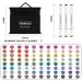 Shuttle Art 88 Colors Dual Tip Alcohol Based Art Markers Set with Blender - Ideal for Illustration, Coloring, Sketching, and Card Making - Buy Online on GoSupps.com