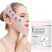 MASIKA Chin Strap for Sleeping Adjustable Chin Strap Jaw Strap Jawline Shaper V-Line Mask Chin Up Mask V Shaped Face Mask Jaw Exerciser Reusable chin strap Butterfly pattern Animal Print