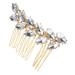 Ipetboom Fashionable Diamond Hair Accessories Hair Barrettes Hair Clips Hair Pin Bridal Headpiece Women Headpiece Sparkly Hair Clip Girl Headpiece Women's Crystal Wedding Comb