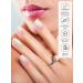 Kalolary 20PCS Gel Nail Polish Strips Nail Gel Art Sticker Full Nail Wraps Decals with Nail File and Stick for Women Girls Nail Art Decor (UV/LED Lamp Required) (F) - Buy Online on GoSupps.com