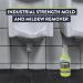 GONE Instant Mold & Mildew Remover - Industrial-Strength 12.5% Bleach Cleaner for Shower Bathroom Outdoor Furniture & More - 1 Quart Spray Bottle - Buy Online on GoSupps.com